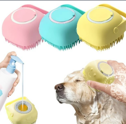 Cepillo Baño Para Mascotas